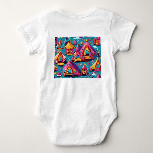 Body Para Bebé Little Camper Gad Tent (Reverso)