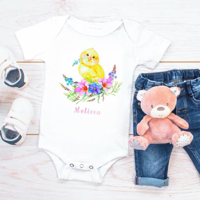 Body Para Bebé Little Chick Baby Bodysuit (Subido por el creador)