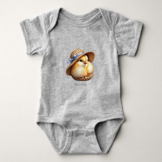 Body Para Bebé Little Chick Blue Ribbon Baby Bodysuit