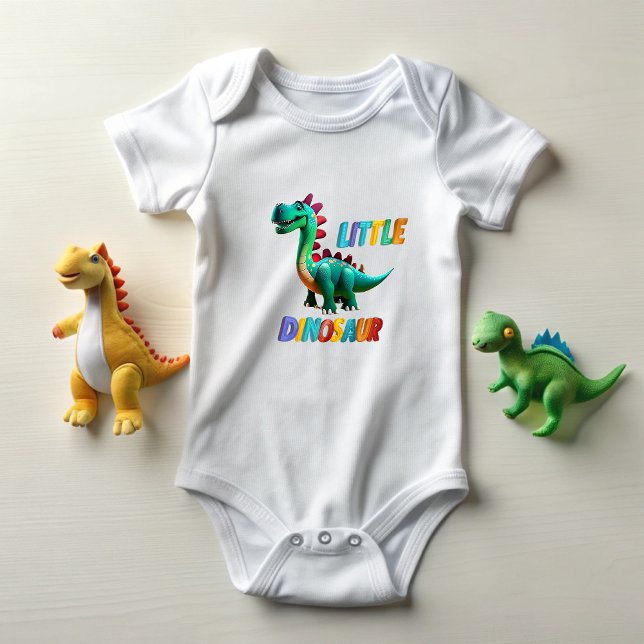 Body Para Bebé Little Dinosaur (Little Dinosaur
Pequeño dinosaurio)