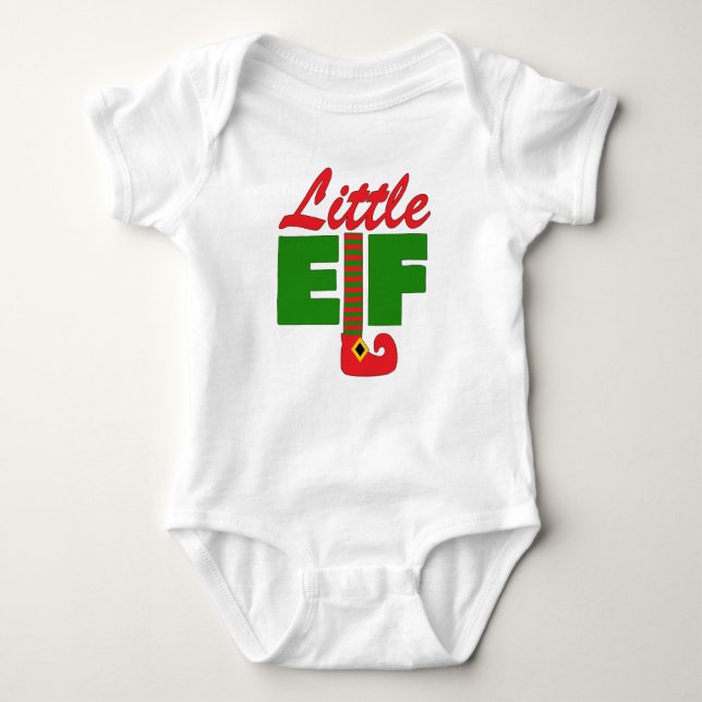 Body Para Bebé Little Elf (Anverso)