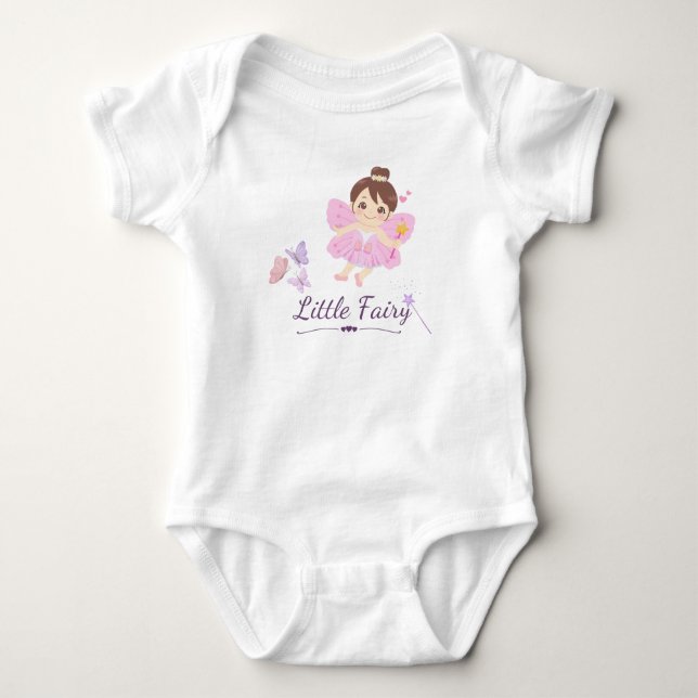 Body Para Bebé Little Fairy Baby Bodysuit (Anverso)