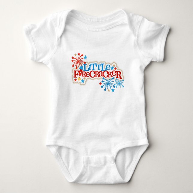 Body Para Bebé Little Firecracker (Anverso)