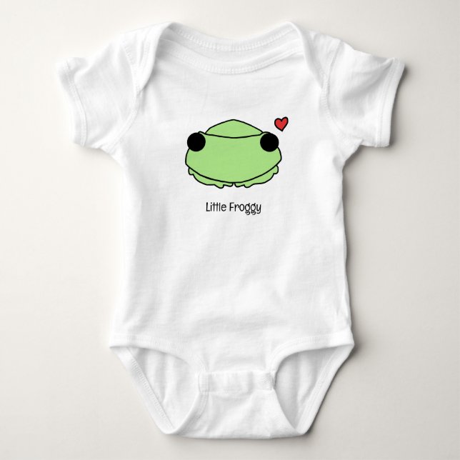Body Para Bebé Little Froggy (Anverso)