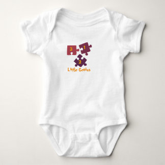 Body Para Bebé Little Genius Puzzle Baby Bodysuit .