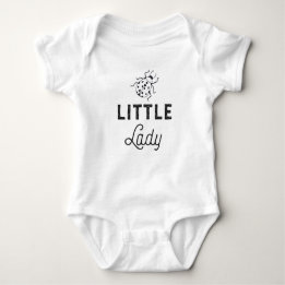 Body Para Bebé Little Lady Ladybug