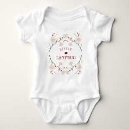 Body Para Bebé Little Ladybug Floral