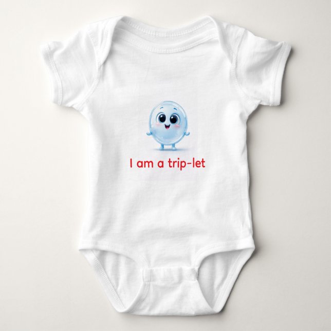 Body Para Bebé Little Lens Buddy–Cute Pixar-Inspired Cha T-Shirt (Anverso)