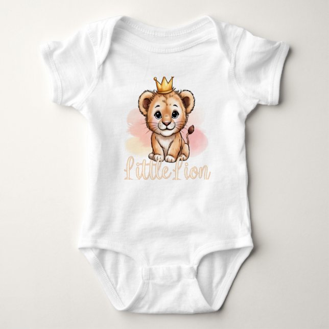 Body Para Bebé Little Lion Baby Bodysuit (Anverso)