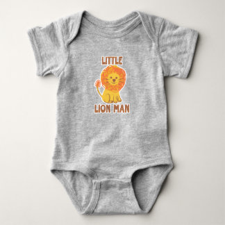 Body Para Bebé Little Lion Man romper