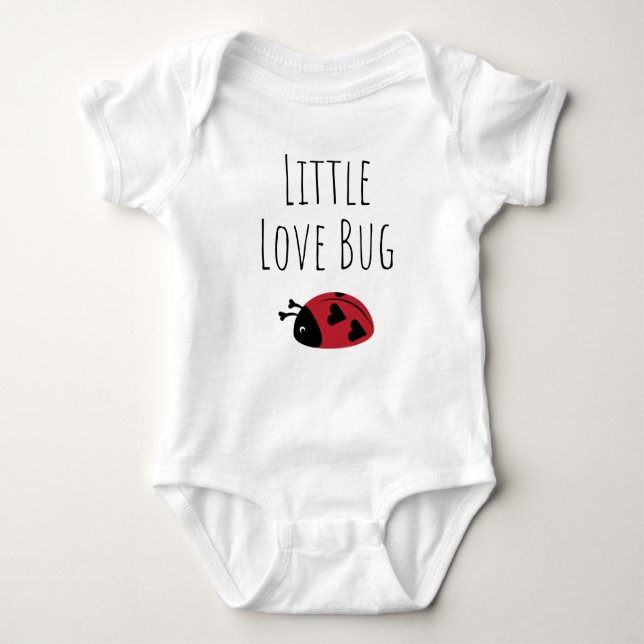 Body Para Bebé Little Love Bug (Anverso)