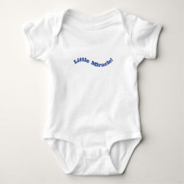Body Para Bebé Little Miracle Quote Baby Romper