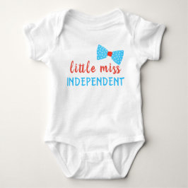 Body Para Bebé Little Miss Independent Bow