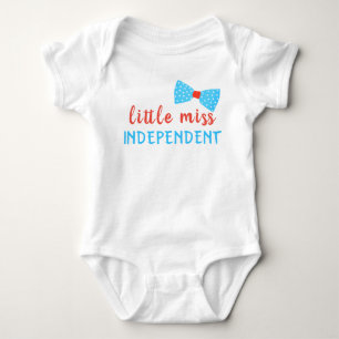 Body Para Bebé Little Miss Independent Bow