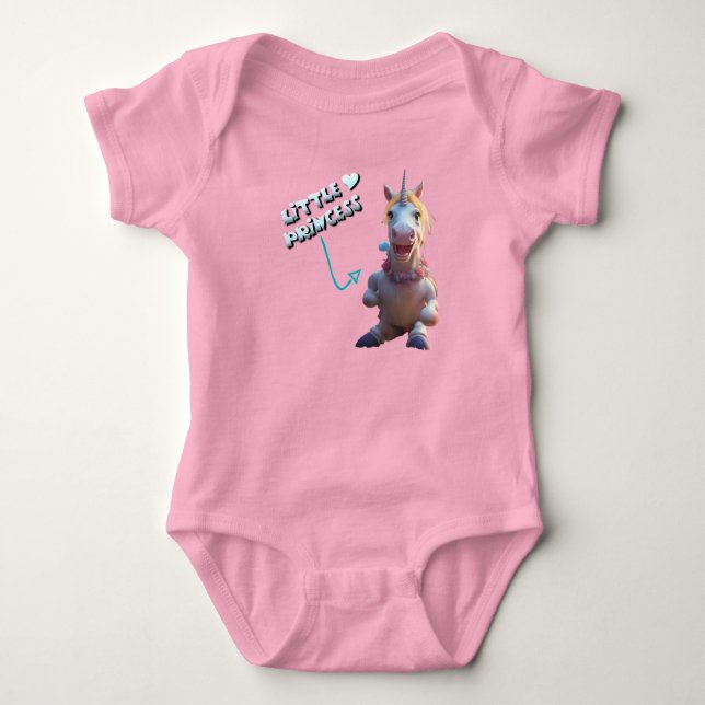 Body Para Bebé Little Princess (Anverso)