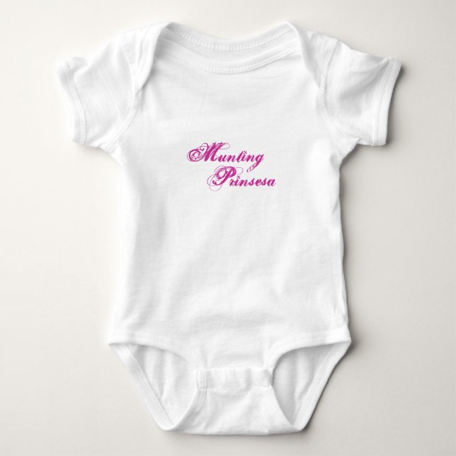 Body Para Bebé Little Princess Baby (Anverso)