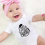 Body Para Bebé Little Queen Humor Funny Bodysuits One-Pieces<br><div class="desc">Little Queen Humor Funny Bodysuits One-Pieces</div>