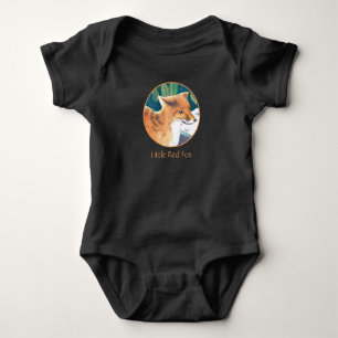 Body Para Bebé Little Red Fox Baby Bodysuit