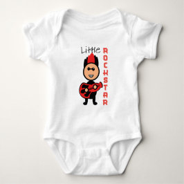 Body Para Bebé "Little Rockstar"