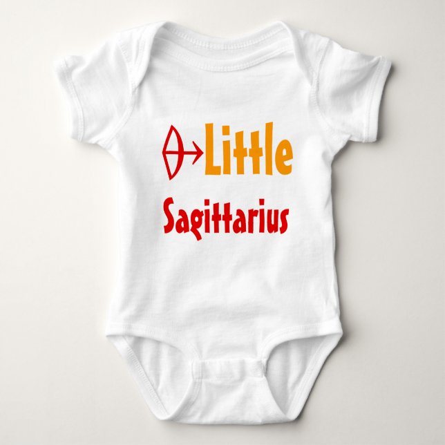 Body Para Bebé Little Sagittarius (Anverso)