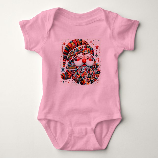 Body Para Bebé Little Santa Bodysuit (Anverso)