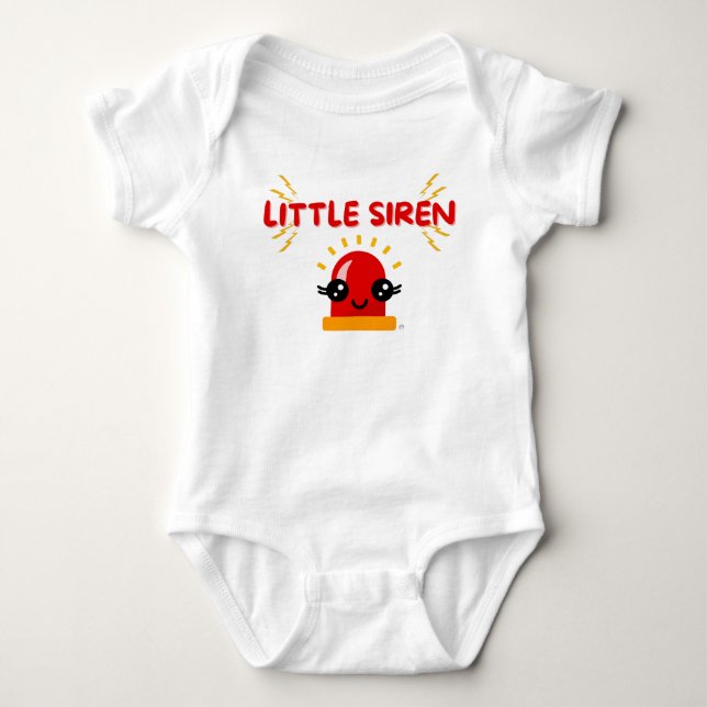 Body Para Bebé Little Siren (Anverso)