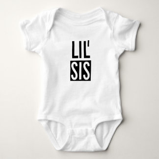 Body Para Bebé Little Sis Baby Bodysuit