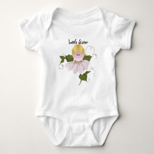 Body Para Bebé Little Sister Garden Fairy Folk Art