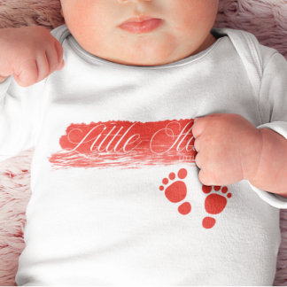Body Para Bebé Little Star-baby feet Baby Bodysuit 