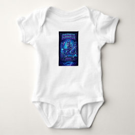 Body Para Bebé Little Star Gazer: Vibrant Nebula Space Baby Outfi