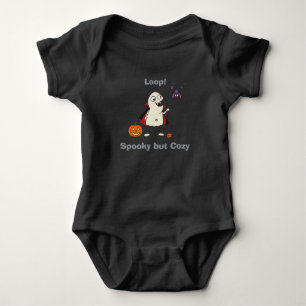 Body Para Bebé Little Vampire Big Appetite Baby Ghost Bodysuit