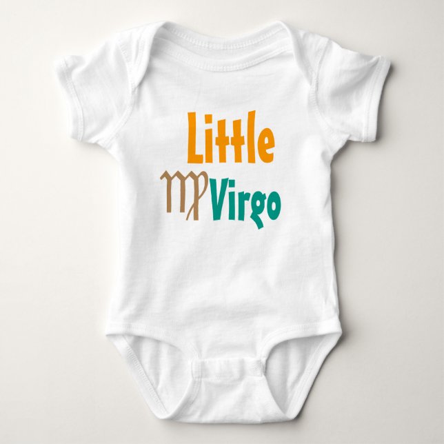 Body Para Bebé Little Virgo (Anverso)
