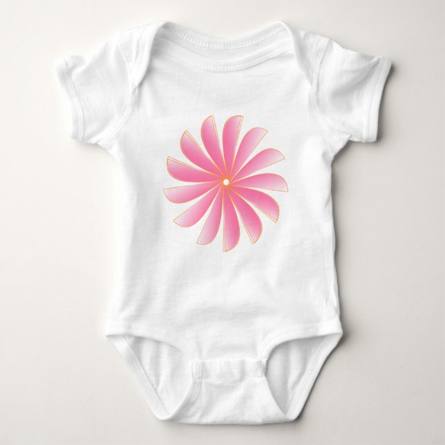Body Para Bebé Little Wild Flower,Baby Bodysuit (Anverso)