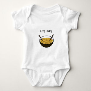 Body Para Bebé Live – Diseño de dibujos animados positivo y lindo