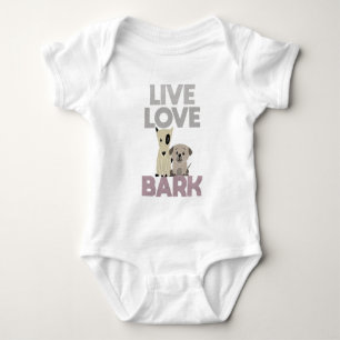 Body Para Bebé Live Love Bark