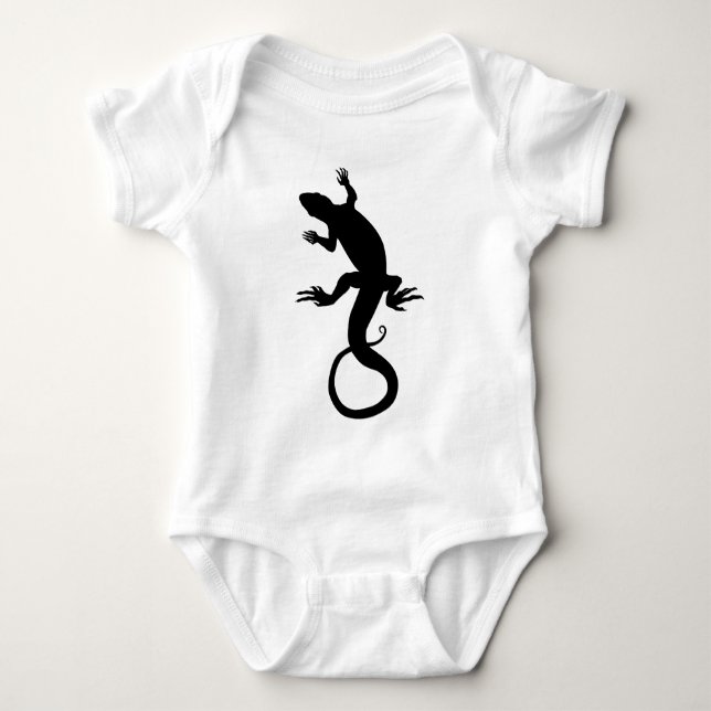 Body Para Bebé Lizard Art Baby Reptile Jumper (Anverso)