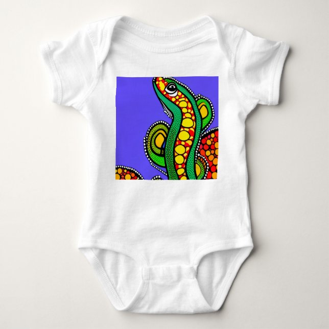 Body Para Bebé Lizard Love (Anverso)