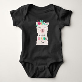 Body Para Bebé Llama baby bodysuit