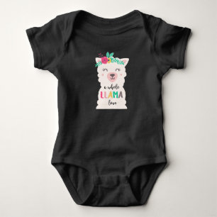 Body Para Bebé Llama baby bodysuit
