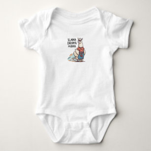 Body Para Bebé Llama Drama Mama