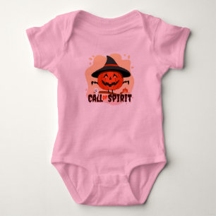 Body Para Bebé Llamado de Espíritu de Halloween