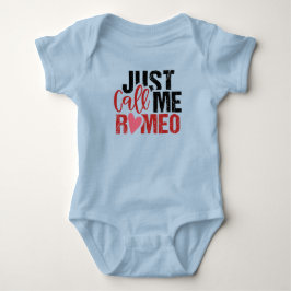 Body Para Bebé Llámame simplemente Romeo