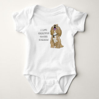 Body Para Bebé Llame al espátula de cocker en miniatura