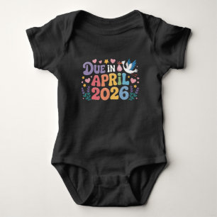Body Para Bebé Llegando abril 2026 Fecha de parto Embarazo de mam