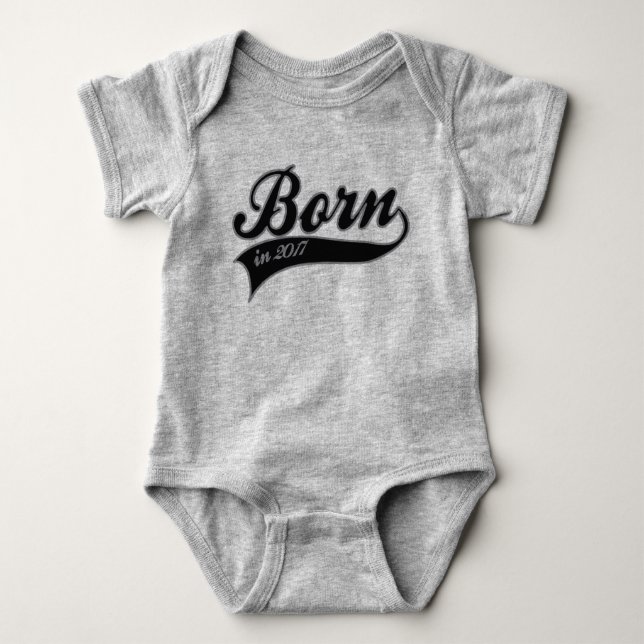 Body Para Bebé Llevado en 2017 (Anverso)