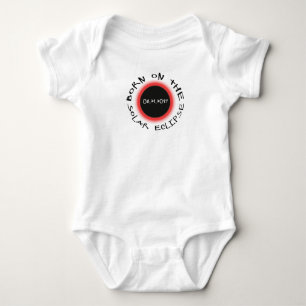 Body Para Bebé Llevado en la camiseta del mono del eclipse solar