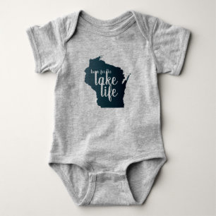 Body Para Bebé Llevado para la vida del lago en Wisconsin