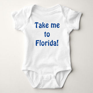 Body Para Bebé ¡Lléveme a la Florida!