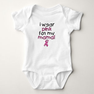 Body Para Bebé Llevo el rosa para mi mamá ($18,95)