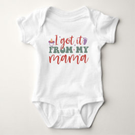 Body Para Bebé Lo Conseguí De Mi Mamá - Baby Boy Bodysuit
